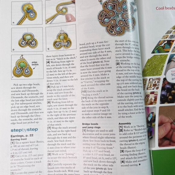 Bead & Button Magazine Jewelry Crafting Book u June 2012 Issue 109 - Picture 6 of 8